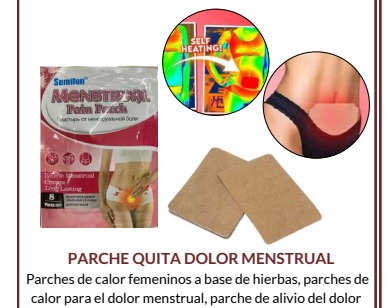 Miniatura 2 de parche para los colicos menstruales